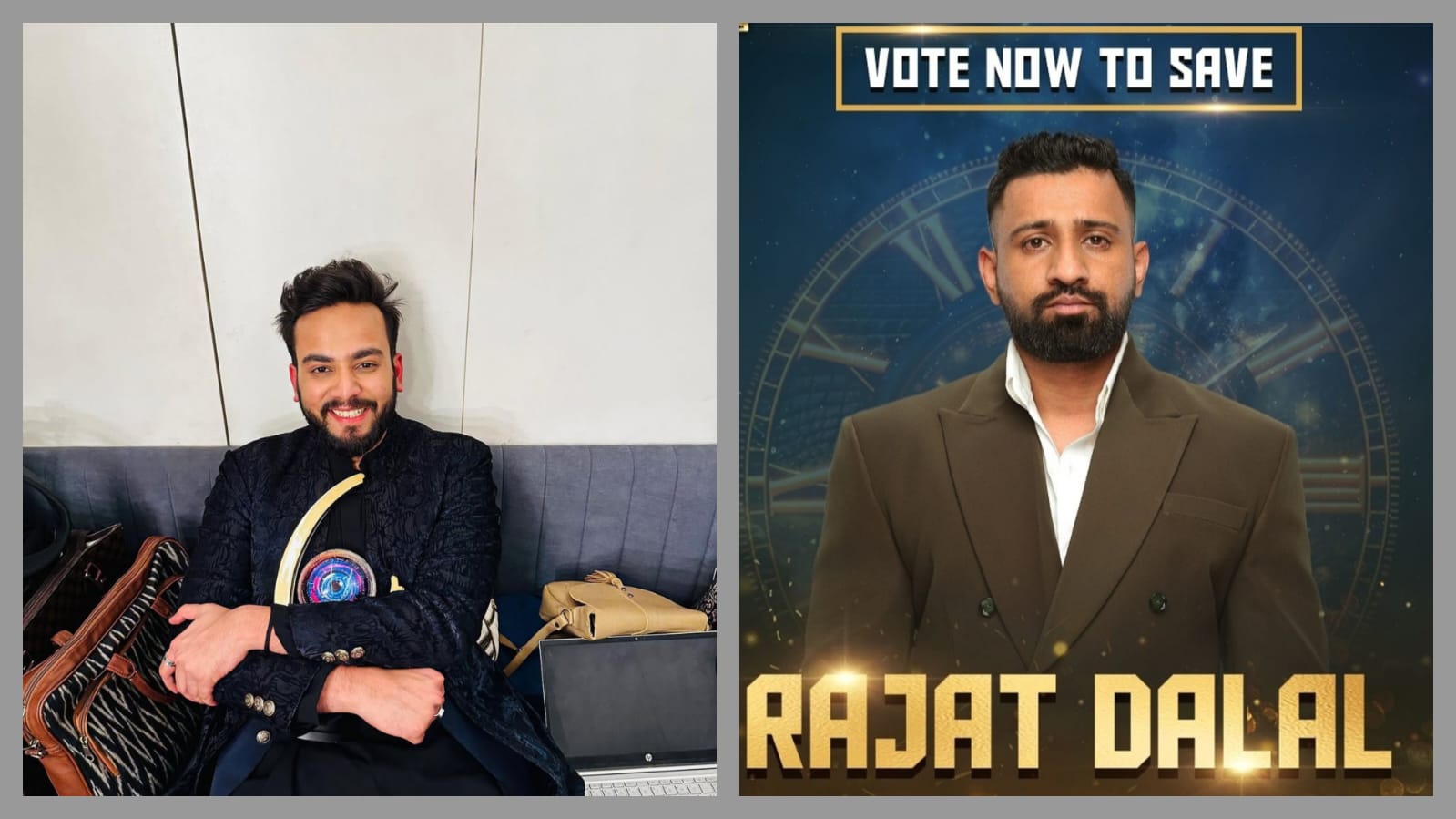 Elvish Yadav come to support bb contestant rajat dalal and said "Paid media"