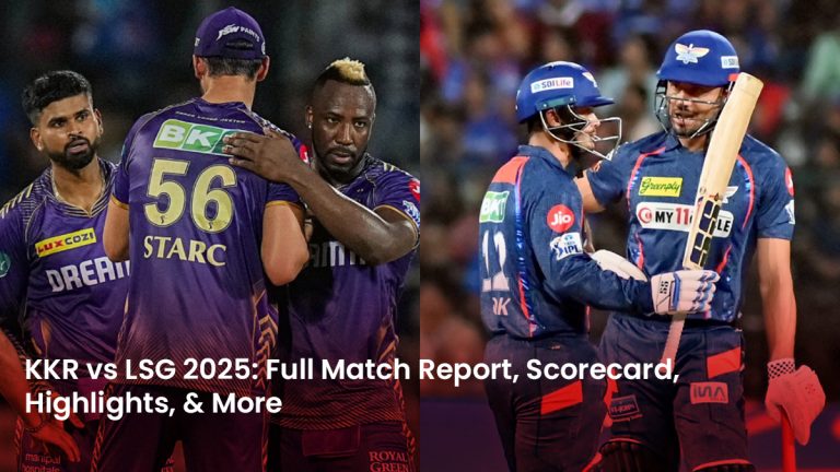 Pooran’s & Marsh's Blazing Knock Seals 4-Run Win for LSG vs KKR