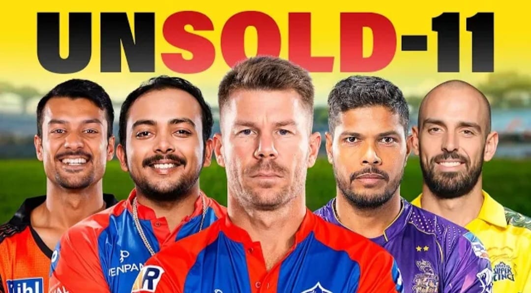 List of Unsold Player in ipl 2025