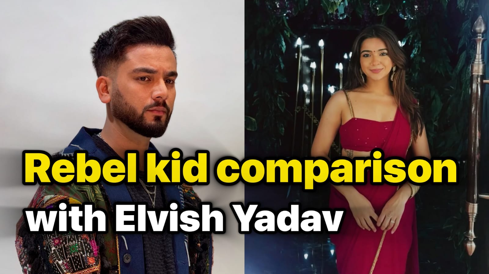 Elvish Yadav news: Why Netizens Compare Rebel Kid (Aproova Tripathi) with Elvish Yadav