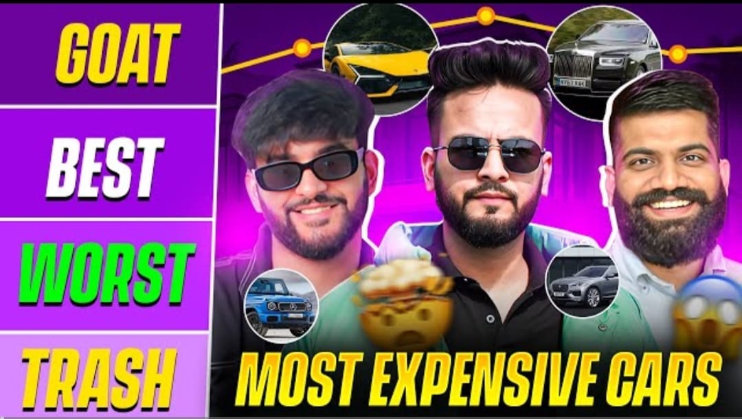 Top Indian YouTuber Luxury Car