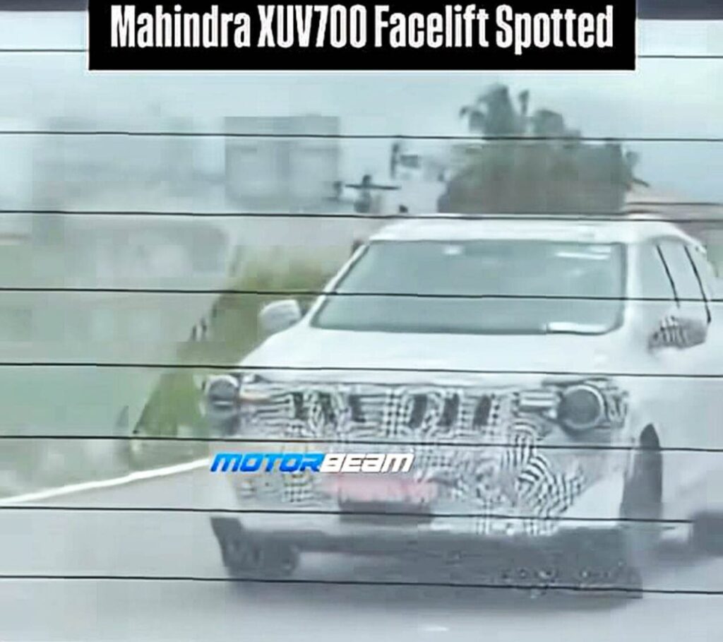 Mahindra XUV700 Facelift