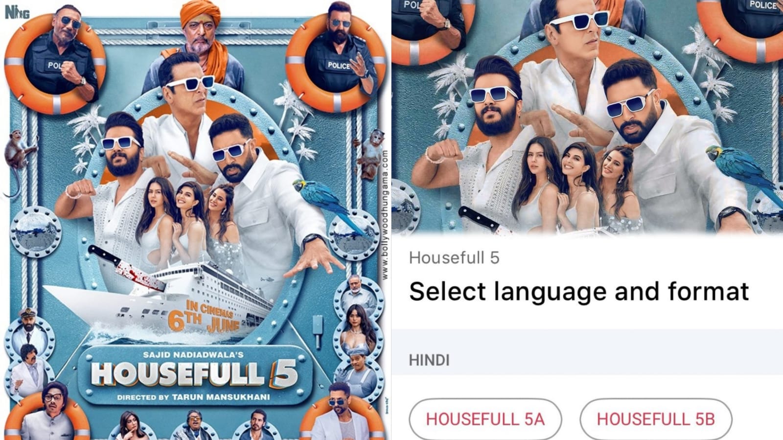 Housefull 5 A and B Difference