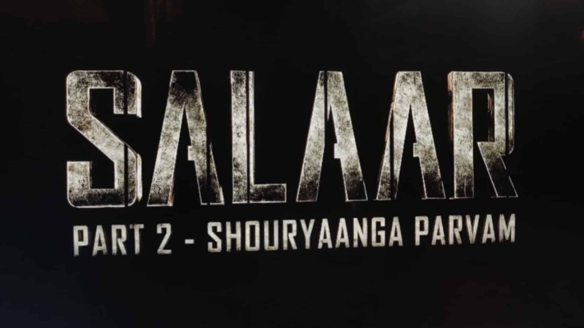 Salaar 2 Update: Prabhas